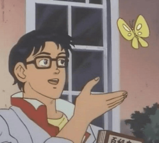 Is this a pigeon meme meme template